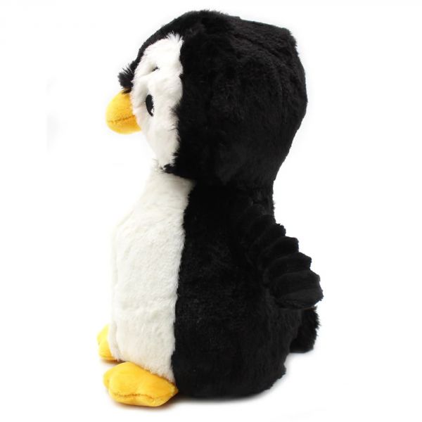 Peluche Les Ptipotos pingouin et son bébé noir