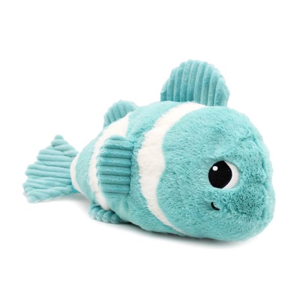 Peluche Les Ptipotos poisson clown maman et bébé Aqua