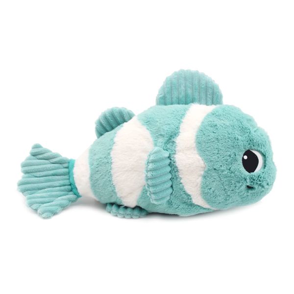 Peluche Les Ptipotos poisson clown maman et bébé Aqua