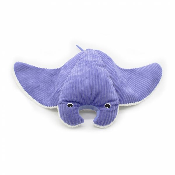 Peluche géante raie manta et son bébé Violet Mantalou Les Ptipotos