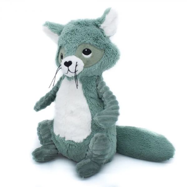 Peluche raton laveur vert Netoitou Les ptipotos