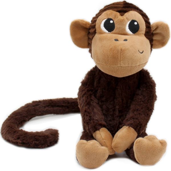 Peluche Les Ptipotos le singe Zazou maman et bébé