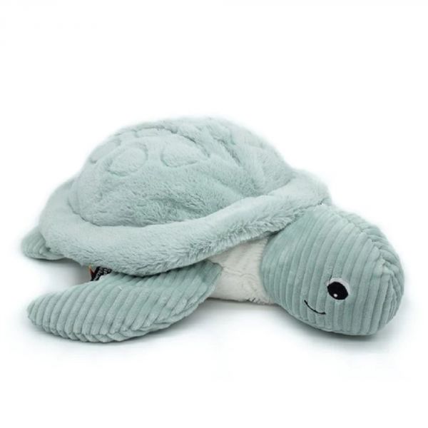 Peluche géante Les Ptipotos tortue Sauvenou menthe