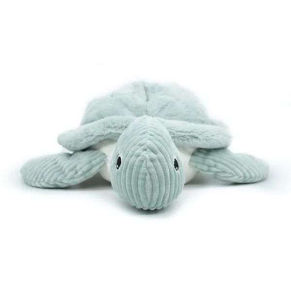 Peluche géante Les Ptipotos tortue Sauvenou menthe