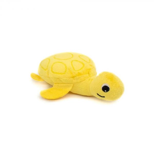 Peluche tortue et son bébé jaune Sauvenou Les Ptipotos