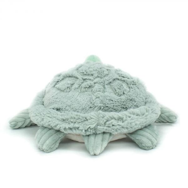 Peluche tortue et son bébé menthe Sauvenou Les Ptipotos