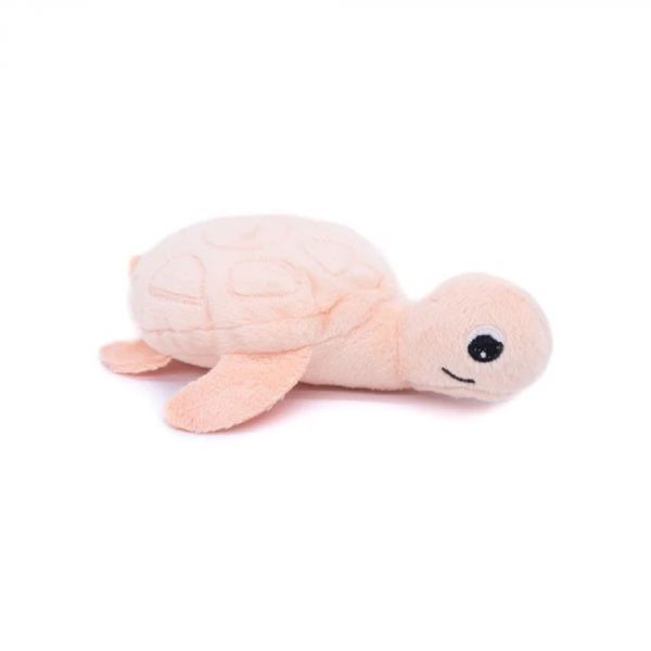 Peluche tortue et son bébé rose Sauvenou Les Ptipotos