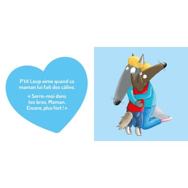 Livre enfant P'tit Loup aime sa maman