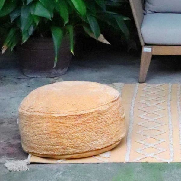 Pouf enfant Chill Ø50x20 cm Miel