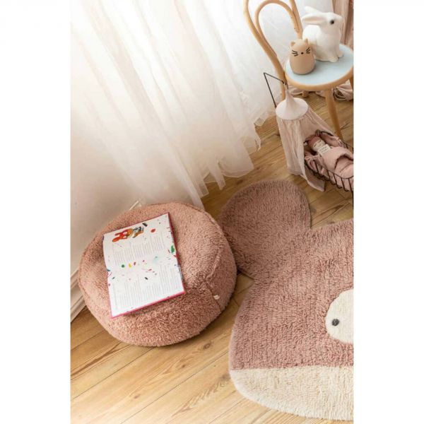 Pouf enfant Chill Ø50x20 cm Rose