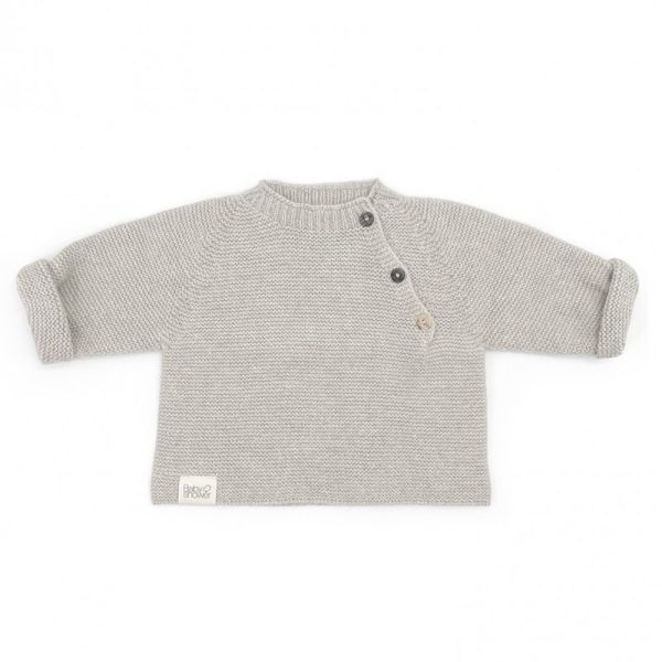 Pull bébé Oversize Cashmere Beige aille 0 à 1 mois