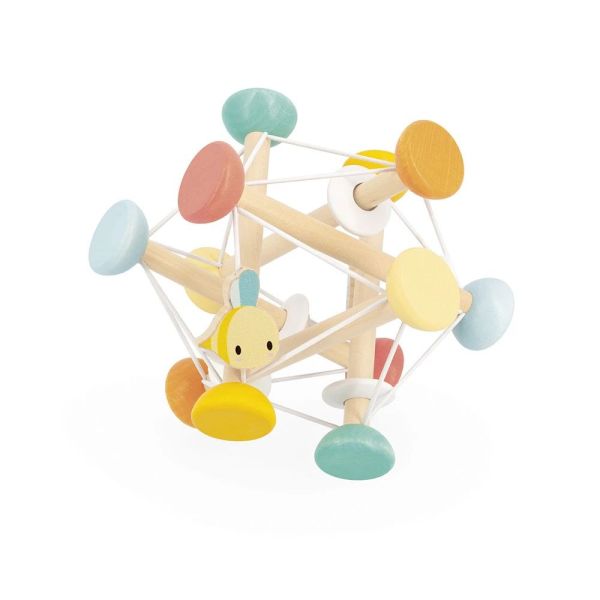 Balle sensorielle en bois enfant Pure