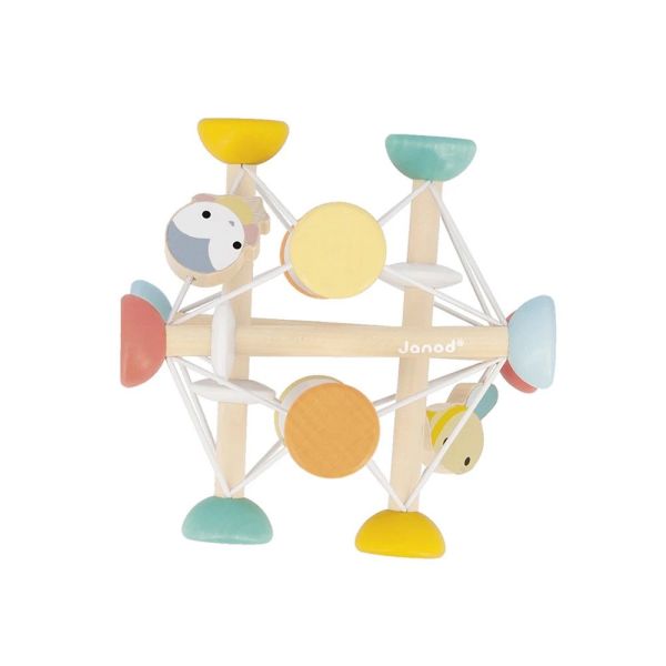 Balle sensorielle en bois enfant Pure