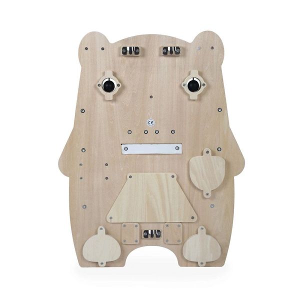 Panneau d'activités en bois Busy Board Ourson Pure