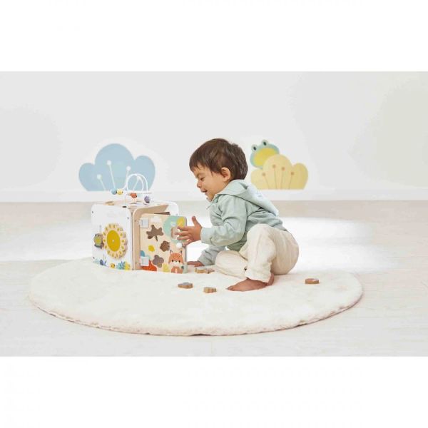 Maxi cube d'activités en bois pour enfant Pure