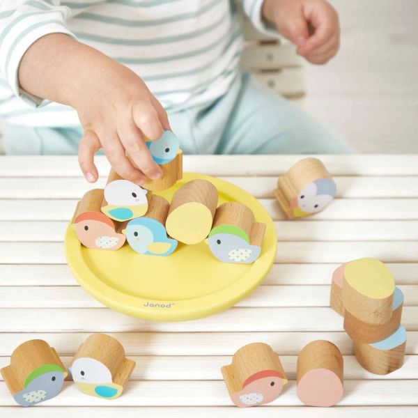 Jeu empilable et d'équilibre Oiseaux Pure