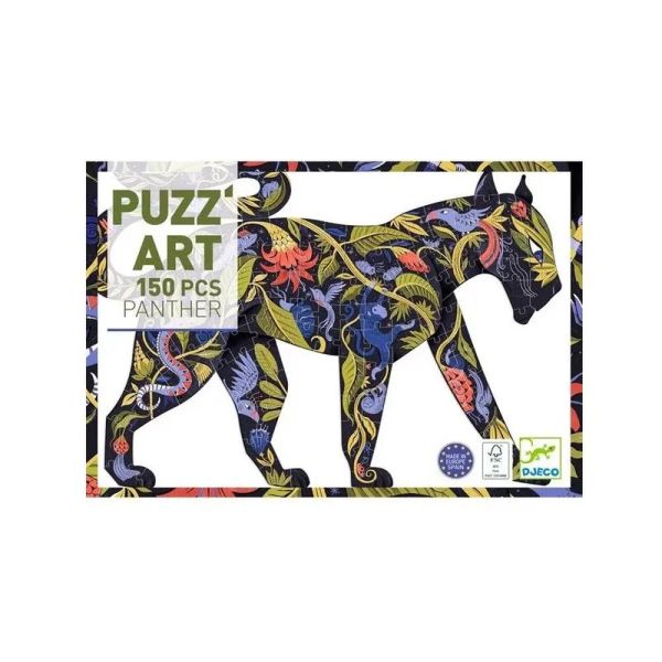 Puzzle 150 pièces Black Panther Puzz'Art