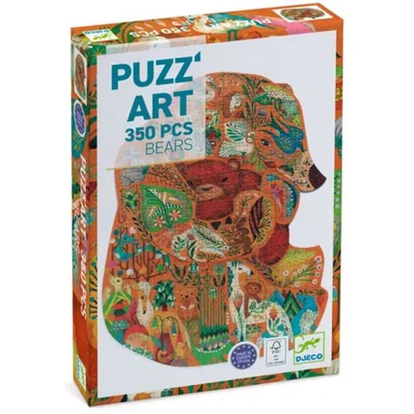 Puzzle 350 pièces Ours Puzz'Art