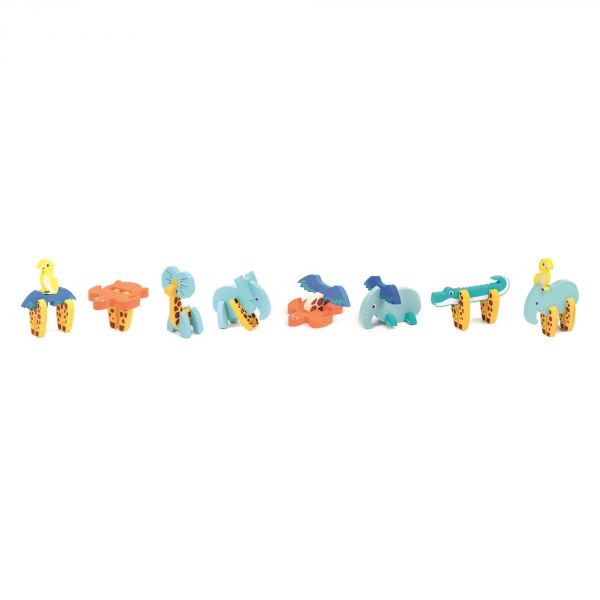 Puzzle 3D en mousse pour enfant Animaux