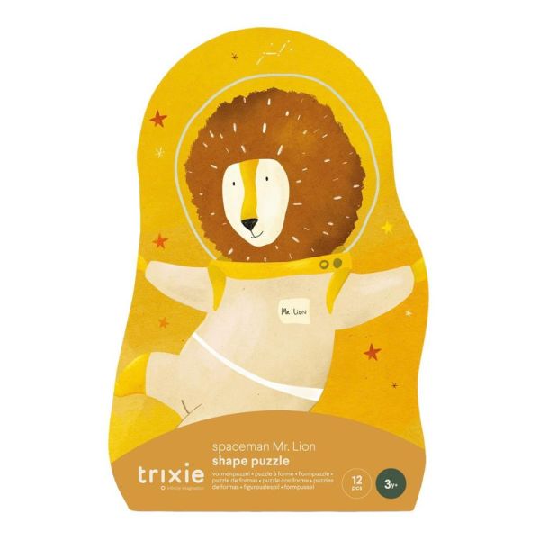 Puzzle à forme Astronaute Mr. Lion 12 pièces