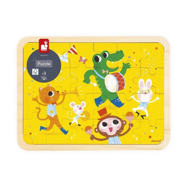 Puzzle en bois 24 pièces C'est la fête