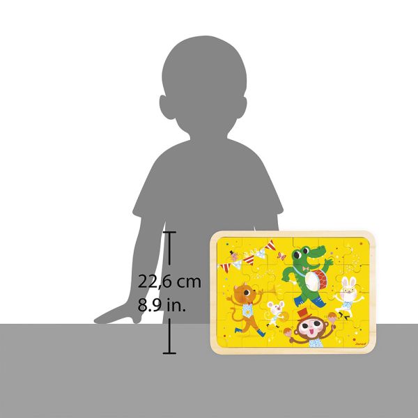 Puzzle en bois 24 pièces C'est la fête