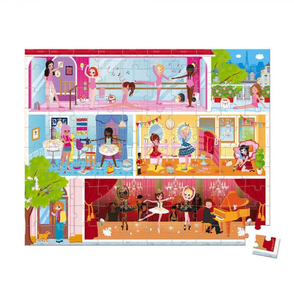 Puzzle enfant 100 pièces Danse académie