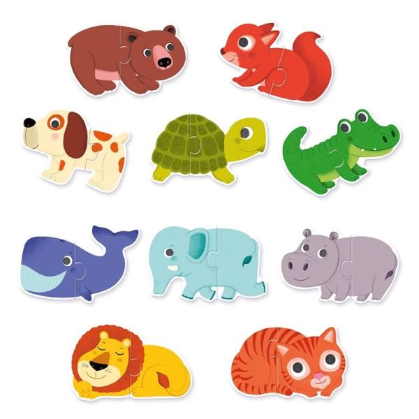 Puzzles duo Animaux