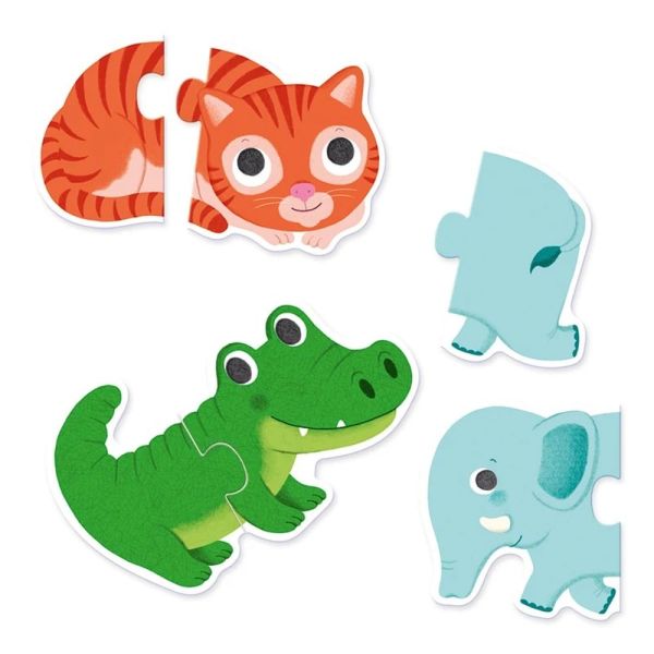 Puzzles duo Animaux