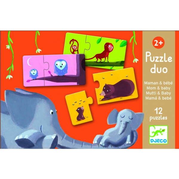 Puzzle duo maman et bébé