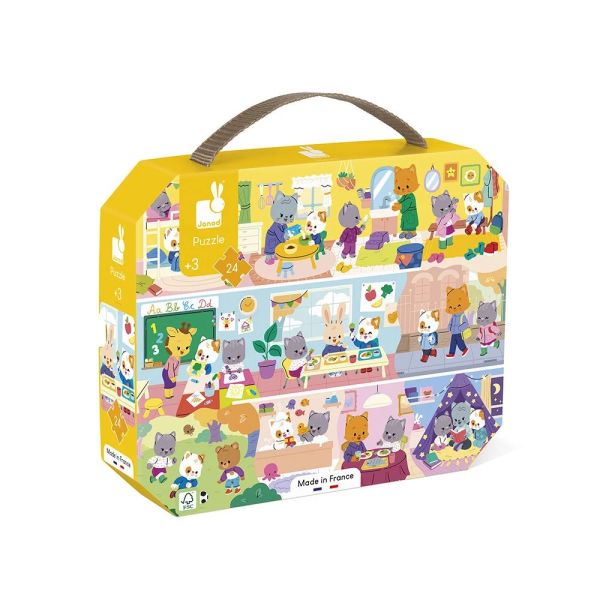 Puzzle enfant 24 pièces Les rituels