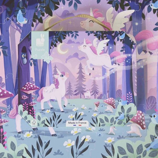 Puzzle enfant 54 pièces Licornes