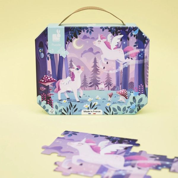 Puzzle enfant 54 pièces Licornes