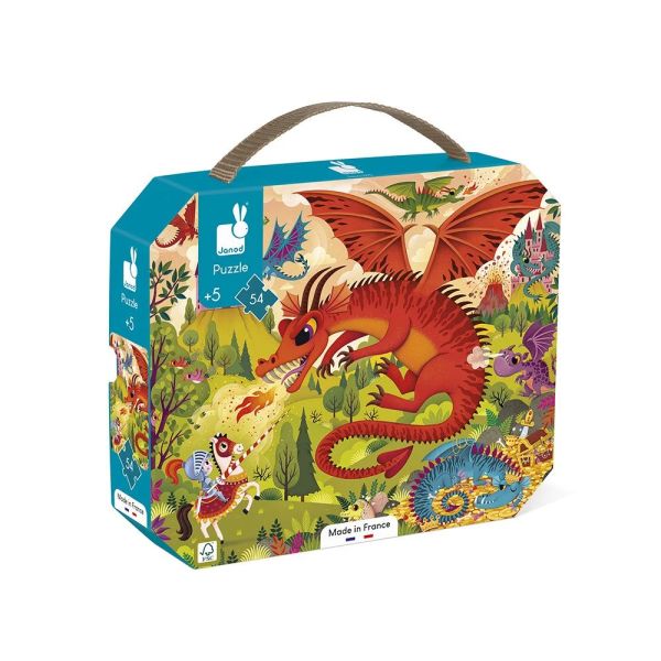 Puzzle enfant 54 pièces Royaume des dragons