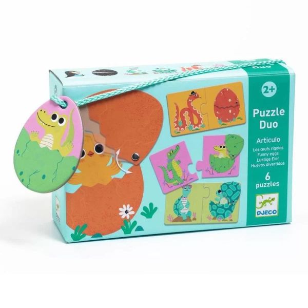 Puzzles duo Les oeufs rigolos