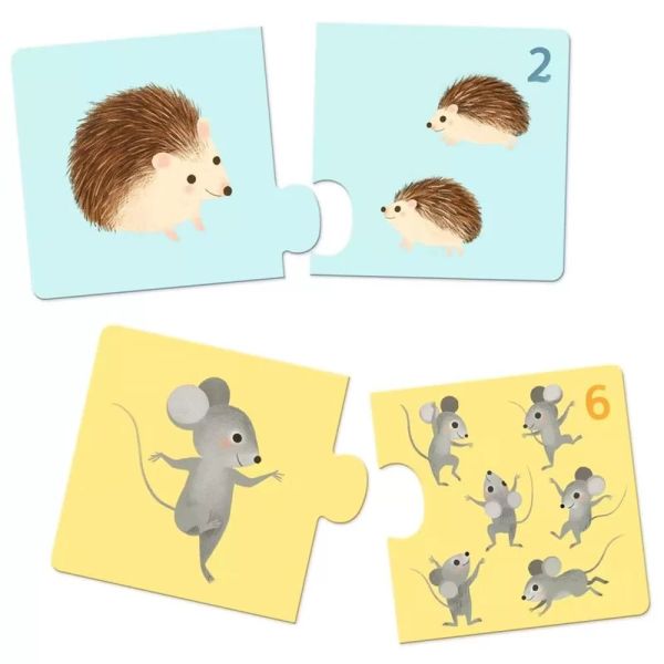 Puzzles duo Bébés animaux