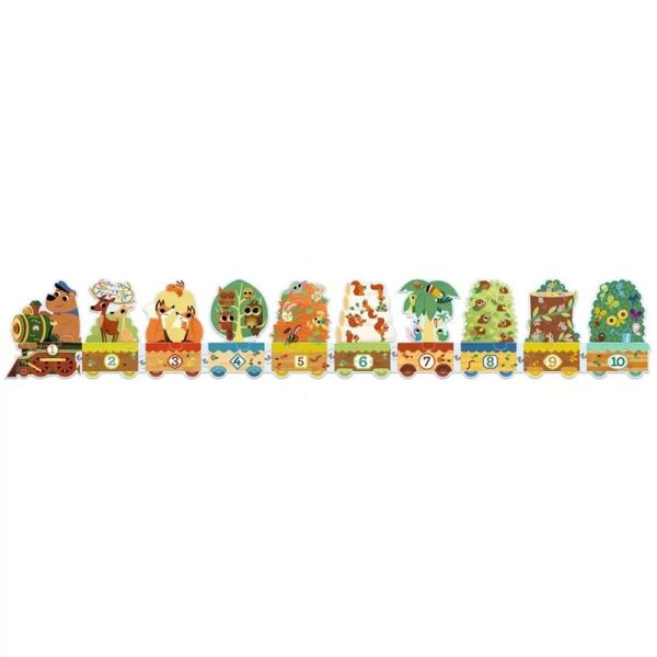 Puzzle frise pour enfant Je compte