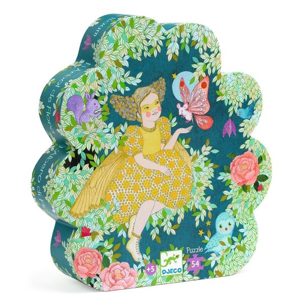Puzzle silhouette L'arbre de flora 54 pièces