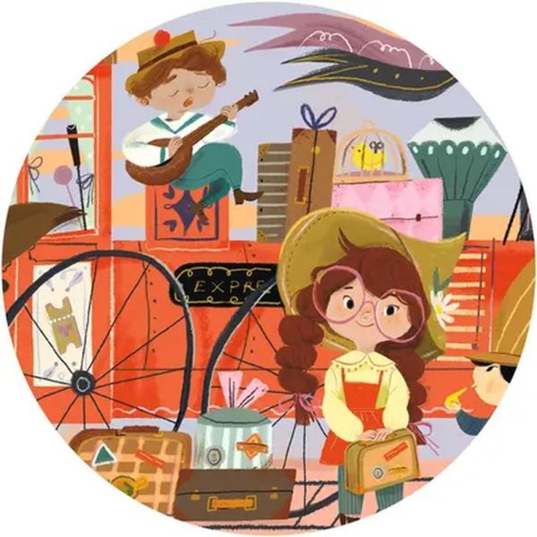 Puzzle silhouette Le voyage de mia  36 pièces