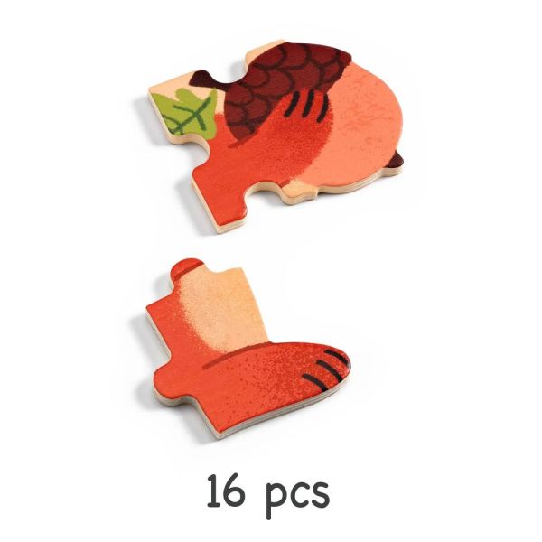 Puzzle puzzlo en bois pour enfant Nut