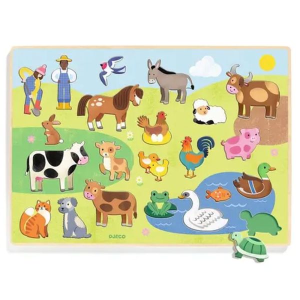Puzzle puzzlo pour enfant 22 pièces Campo