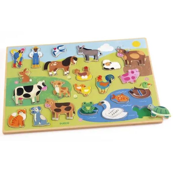 Puzzle puzzlo pour enfant 22 pièces Campo