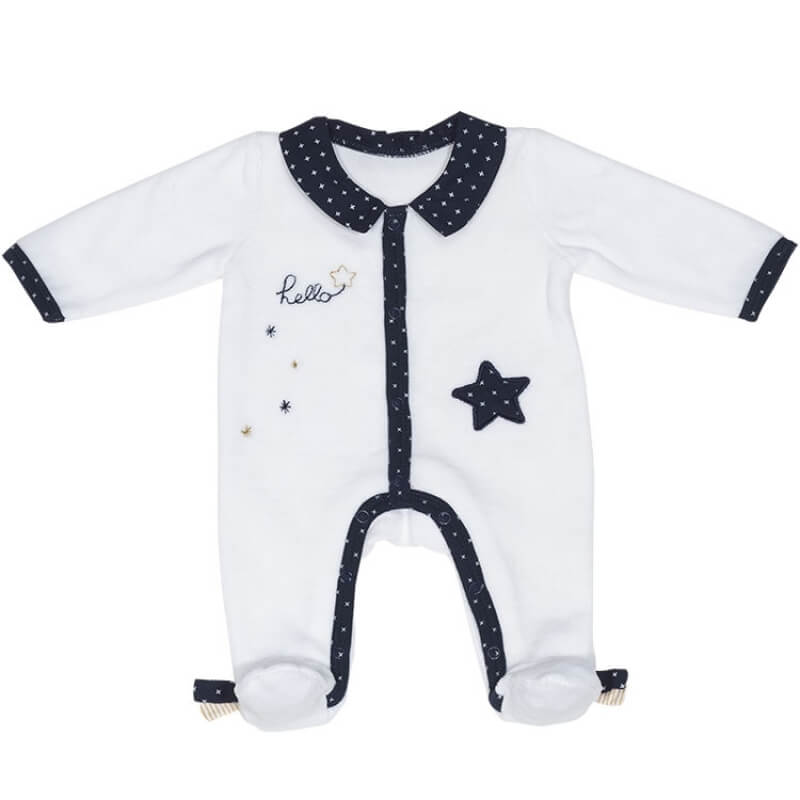 Sauthon Baby Deco Pyjama Bebe Blanc Etoile 1 Mois Hello Made In Bebe Sauthon Baby Deco Pyjama Bebe Blanc Etoile 1 Mois Hello Made In Bebe