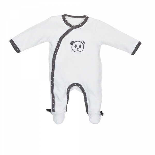 Pyjama bébé blanc 1 mois Mam'zelle Bou - Sauthon - Cdiscount Prêt