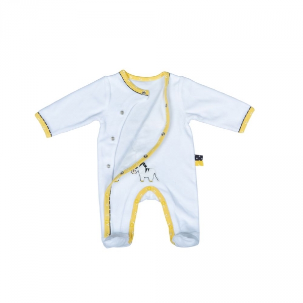 Pyjama bébé Zèbre naissance Pluche et Pompon