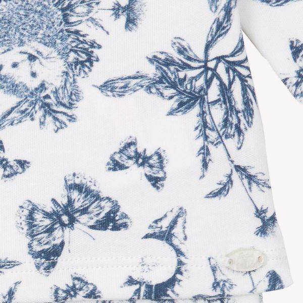 Pyjama bébé deux pièces en Toile de Jouy 1 an