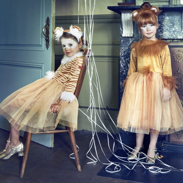 Déguisement robe de lion Pyppa 5-7 ans