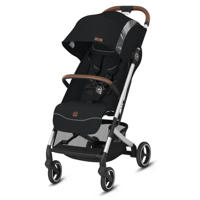 Poussette citadine Qbit + Fashion Edition Velvet Black - Made in Bébé