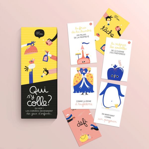 Jeu de carte défis cool - Qui s'y colle ?