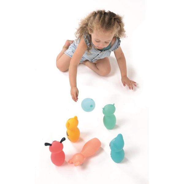 Jeu de quilles souples Animaux